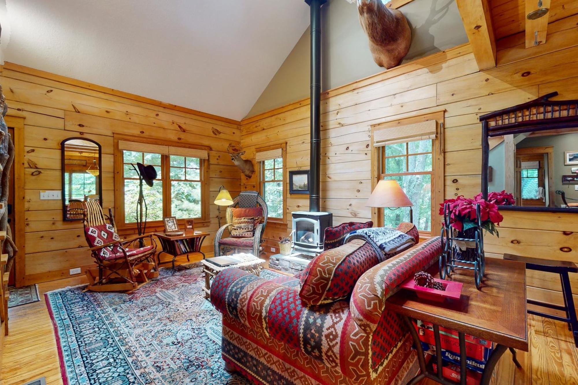 Elkhorn Cabin & Eagles Wing Lodge Ашвил Екстериор снимка