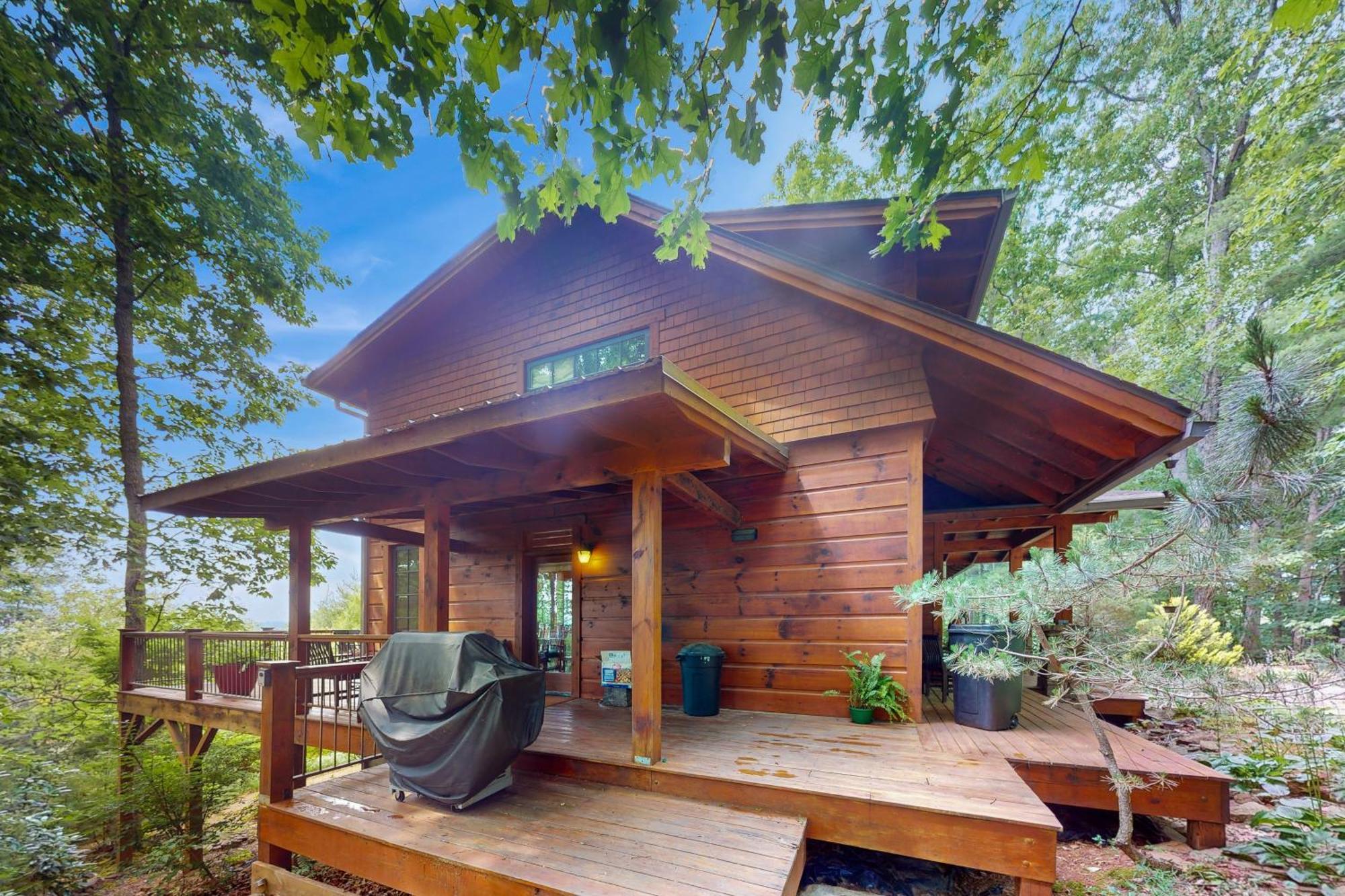 Elkhorn Cabin & Eagles Wing Lodge Ашвил Екстериор снимка