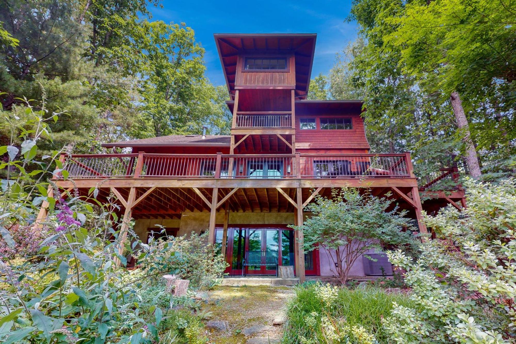 Elkhorn Cabin & Eagles Wing Lodge Ашвил Екстериор снимка